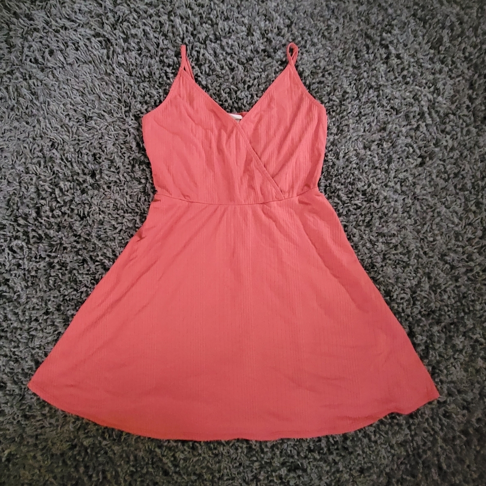 Ribbed Cotton Dress